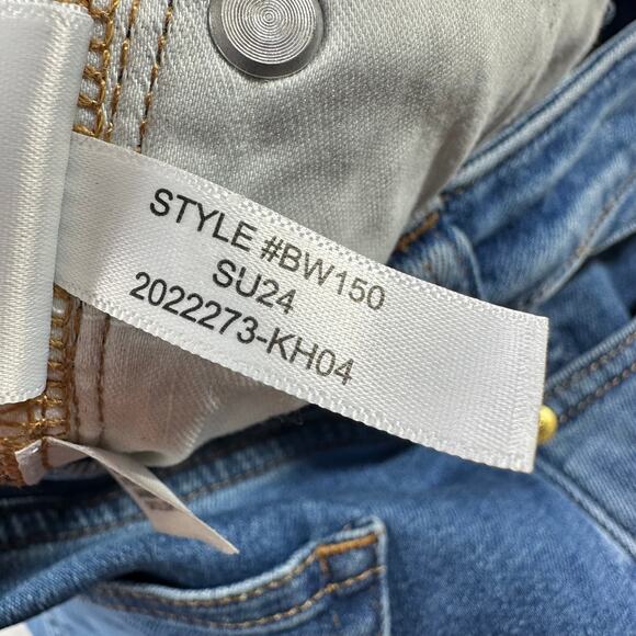 J.Crew Jeans Womens 32 Blue Skinny Flare Margaret Wash High Rise 70s Retro Boho - Picture 8 of 14